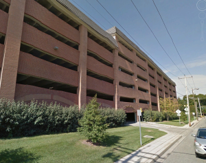 Bel Air MD municipal parking garage