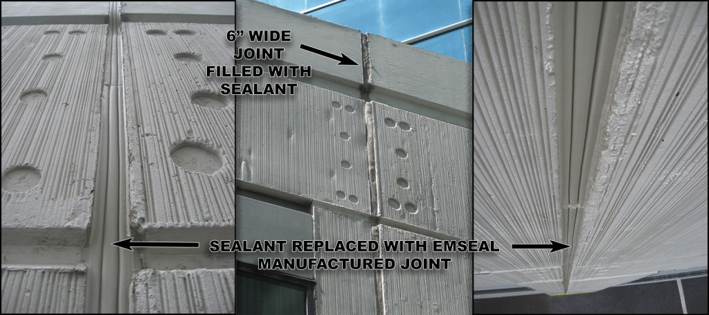 Emseal manufactured joint