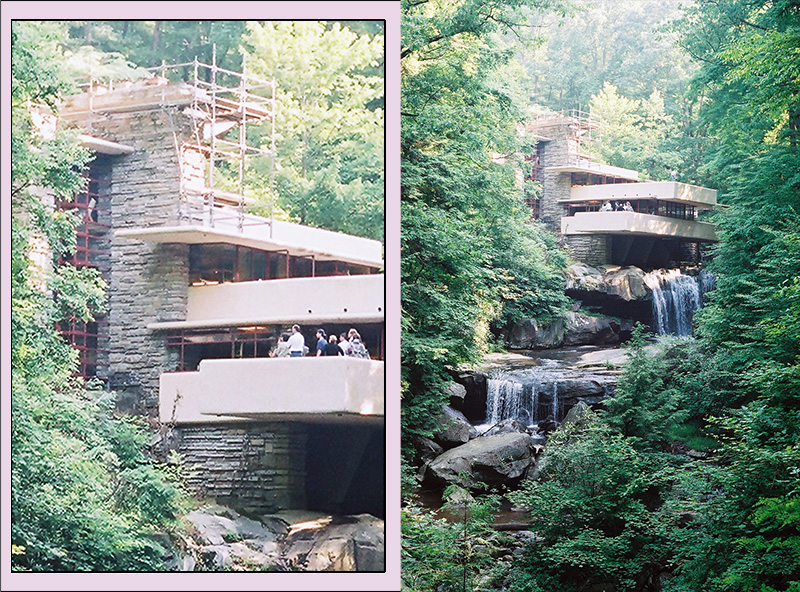 Frank Lloyd Wright’s Fallingwater Undergoing Restoration