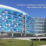 west side of the Alfred I duPont Hospital for Children in Wilmington, Delaware