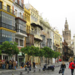 Street in Saville, Spain